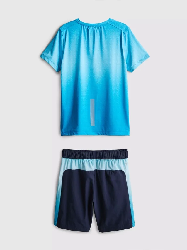 7–15 år | Set med aktiv T-shirt och shorts