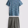 7–15 år | Set med aktiv T-shirt och shorts