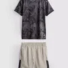 7–15 år | Set med aktiv T-shirt och shorts
