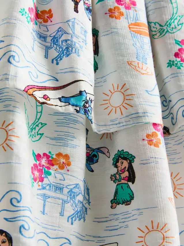 7–15 år | Set med Disney-tröja med Stitch och Rara-kjol