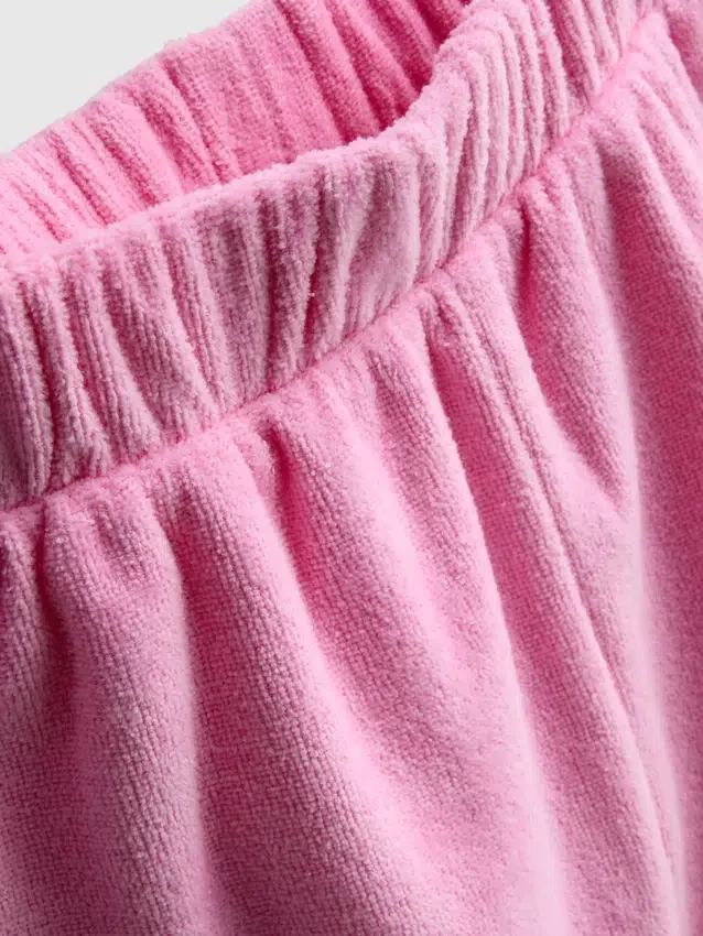 7–15 år | Set med handdukshuvtröja och Shorts