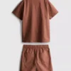 7–15 år | Set med skjorta och shorts