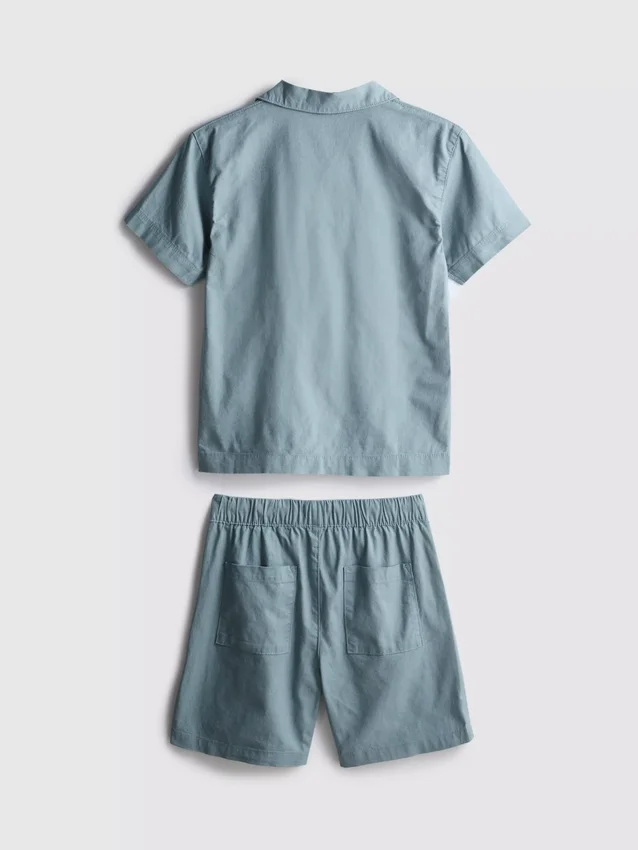 7–15 år | Set med skjorta och shorts