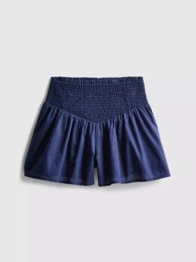 7–15 år | Shorts med rynkad midja