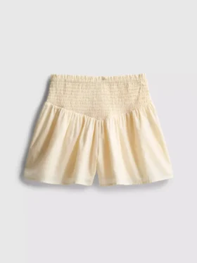 7–15 år | Shorts med rynkad midja