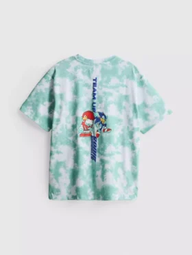 7–15 år | Sonic the Hedgehog-T-shirt i tie-dye