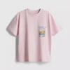7–15 år | T-shirt i oversized-modell med grafiskt tryck