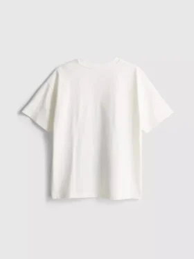 7–15 år | T-shirt i oversized-modell med grafiskt tryck