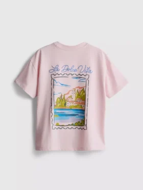 7–15 år | T-shirt i oversized-modell med grafiskt tryck