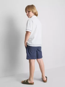 7–15 år | T-shirt med broderad fisk