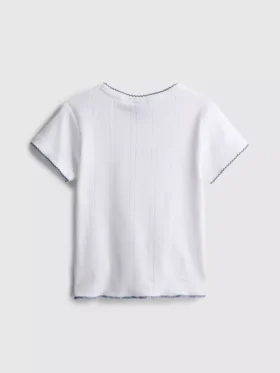 7–15 år | T-shirt med broderat ”I Love New York”
