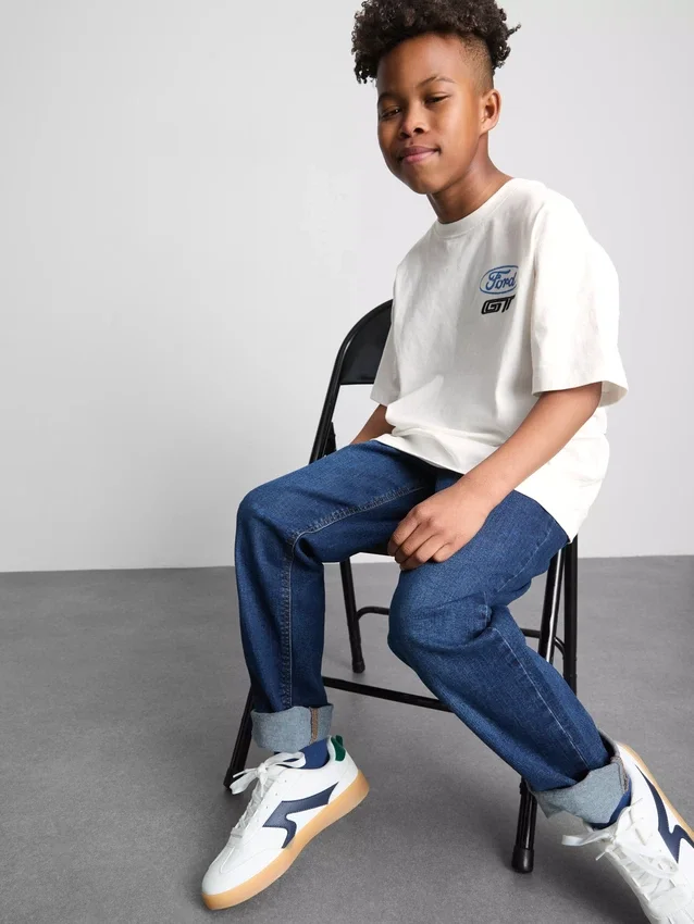 7–15 år | T-shirt med Ford-motiv