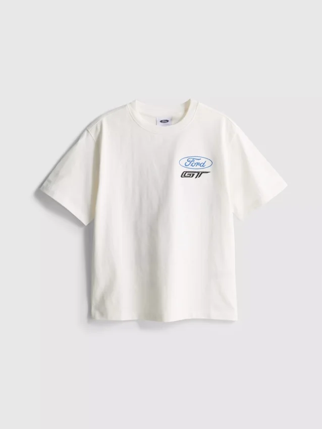 7–15 år | T-shirt med Ford-motiv