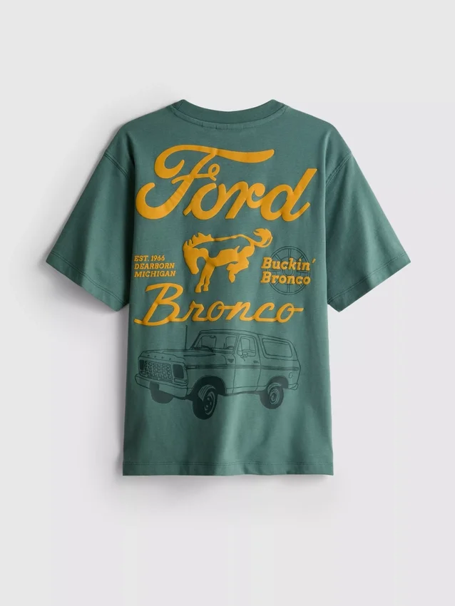 7–15 år | T-shirt med Ford-motiv