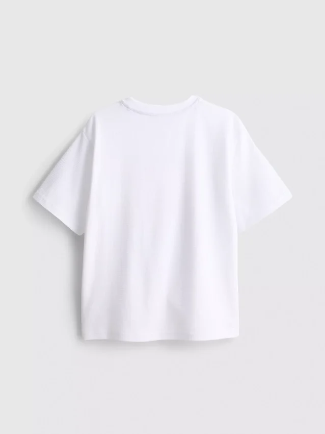 7–15 år | T-shirt med fruktmotiv och struktur