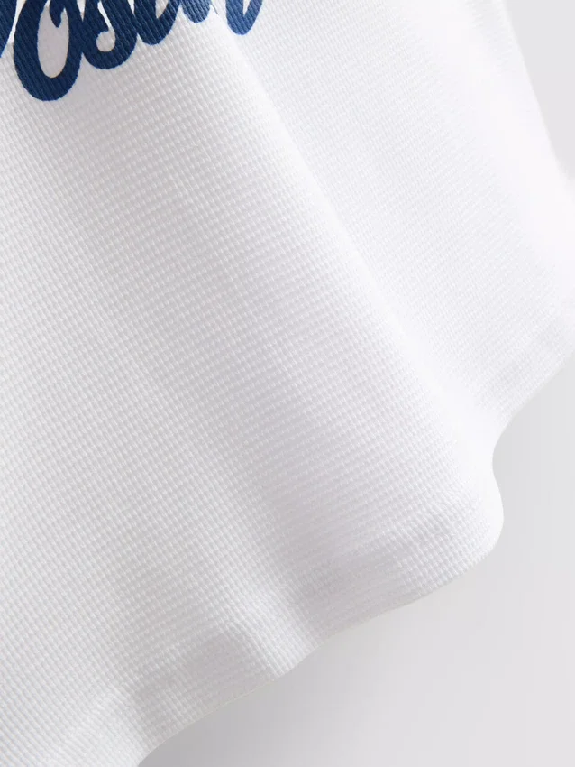 7–15 år | T-shirt med fruktmotiv och struktur