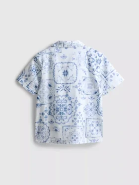 7–15 år | T-shirt med kakeltryck