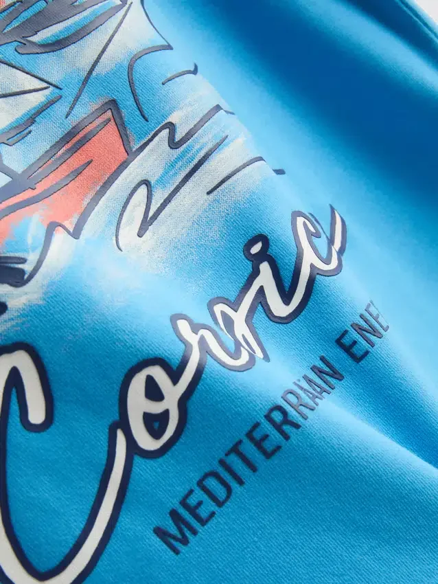 7–15 år | T-shirt med Korsika-motiv
