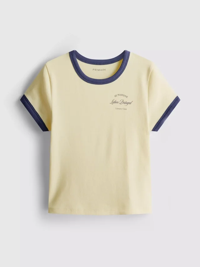 7–15 år | T-shirt med ringärmar