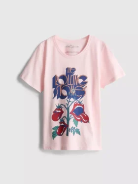 7–15 år | T-shirt med Rolling Stones-motiv