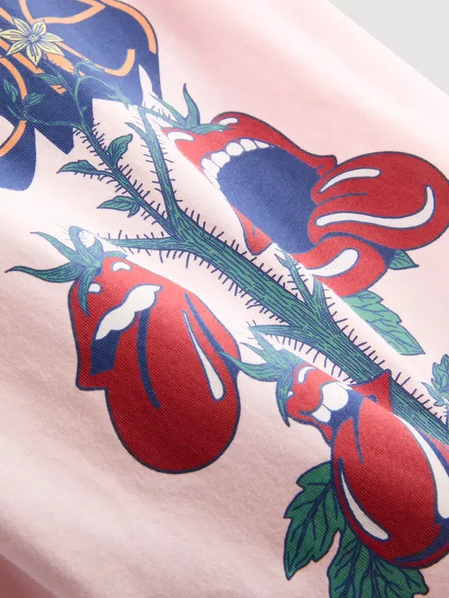 7–15 år | T-shirt med Rolling Stones-motiv
