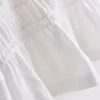 7–15 år | T-shirt med rynkad peplum
