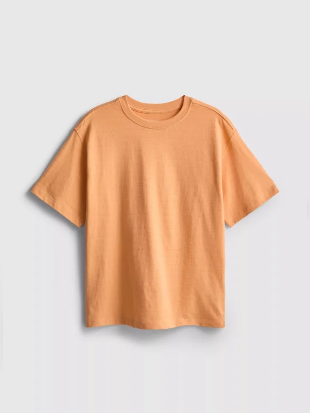 7–15 år | T-shirt med struktur