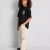 7–15 år | T-shirt med strukturerad blommotiv