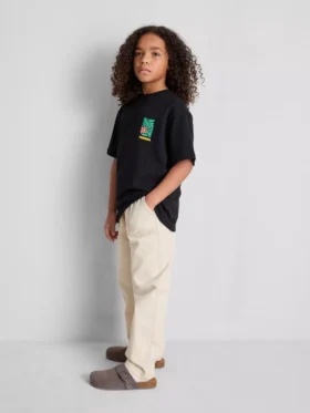 7–15 år | T-shirt med strukturerad blommotiv