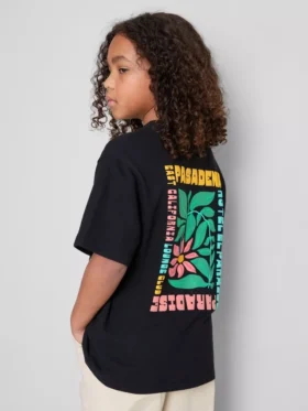 7–15 år | T-shirt med strukturerad blommotiv