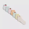 7-pack fruktmönstrade ankelstrumpor