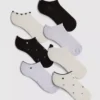 7-pack hjärtmönstrade sneakerstrumpor
