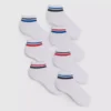 7-pack randiga ankelstrumpor