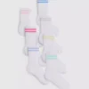 7-pack ribbade sportstrumpor
