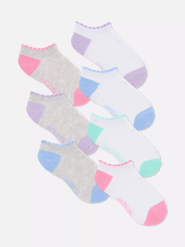 7-pack sneakerstrumpor med veckodagar