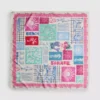 70 x 70 tryckt halsduk
