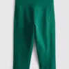 Aktiva capri-leggings med hög midja