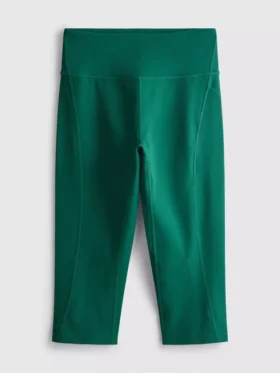 Aktiva capri-leggings med hög midja