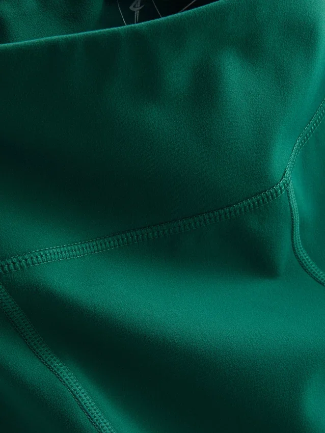 Aktiva capri-leggings med hög midja