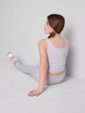 Aktiva leggings med rynkad detalj