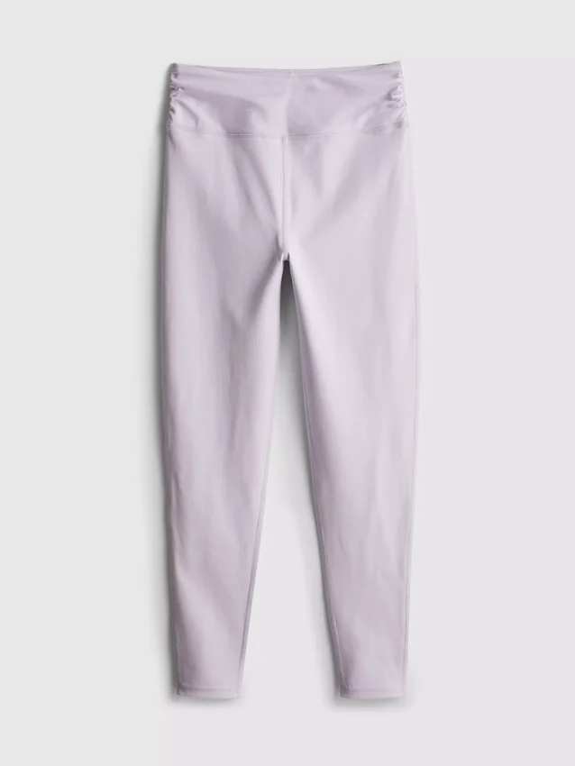 Aktiva leggings med rynkad detalj
