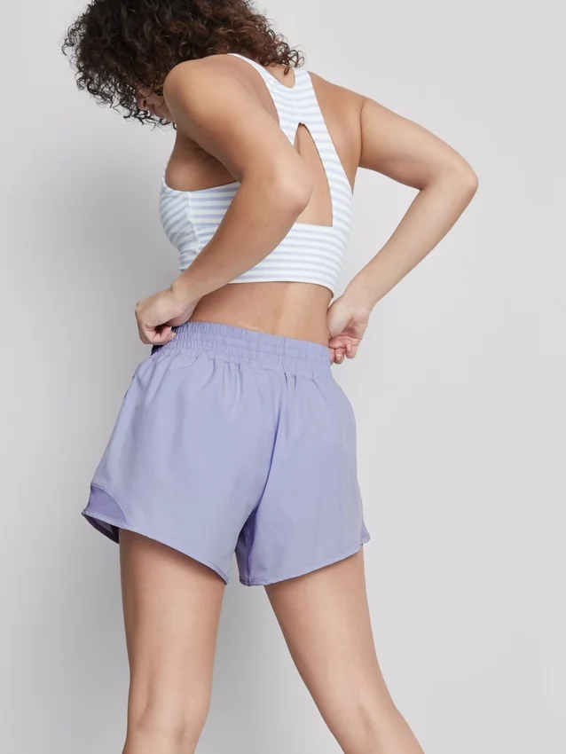Aktiva shorts med nätpaneler