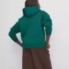 Avslappnad hoodie i sportklubbstil