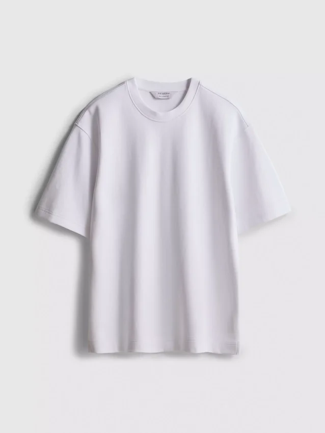 Avslappnad kortärmad t-shirt