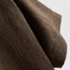 Avslappnad skjorta i texturerad satin