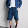 Avslappnade jeansshorts