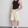 Avslappnade jeansshorts