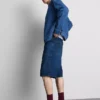 Avslappnade jeansshorts