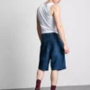 Avslappnade jeansshorts