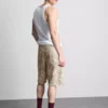 Avslappnade jeansshorts